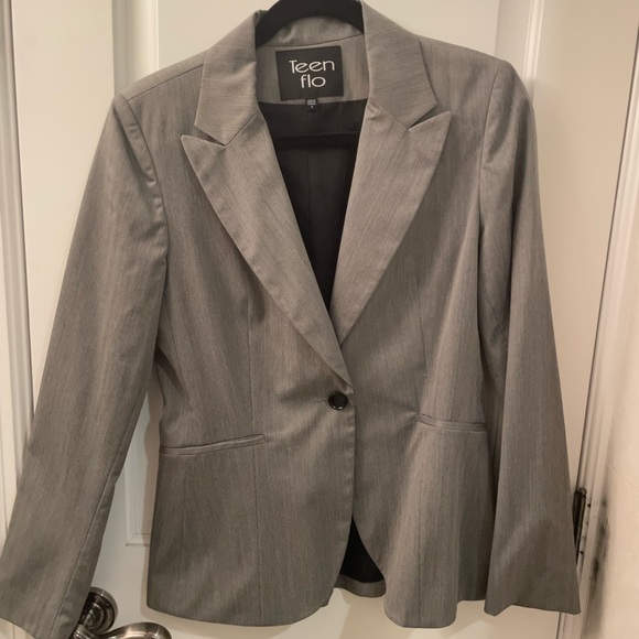 Teenflo Grey Blazer - Picture 3 of 5